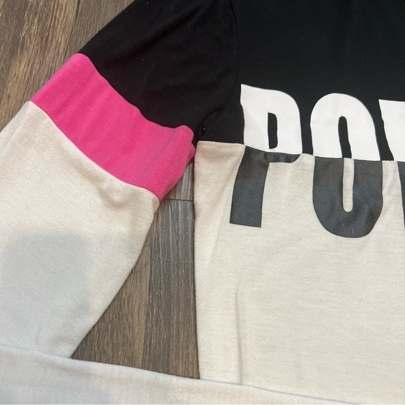 Women’s Forever 21 Printed Long Sleeves Crop Top Mock Neck Size XS - Picture 4 of 10